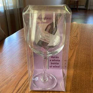 Large wine glass